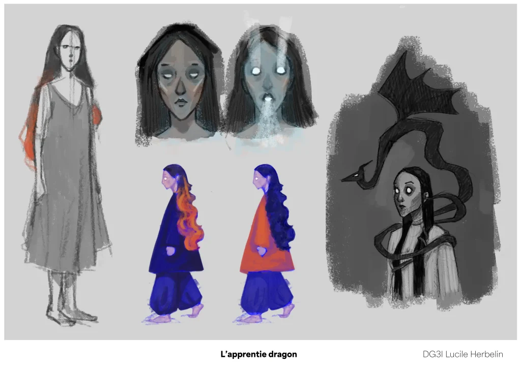 l'apprentie dragon planche croquis (3)